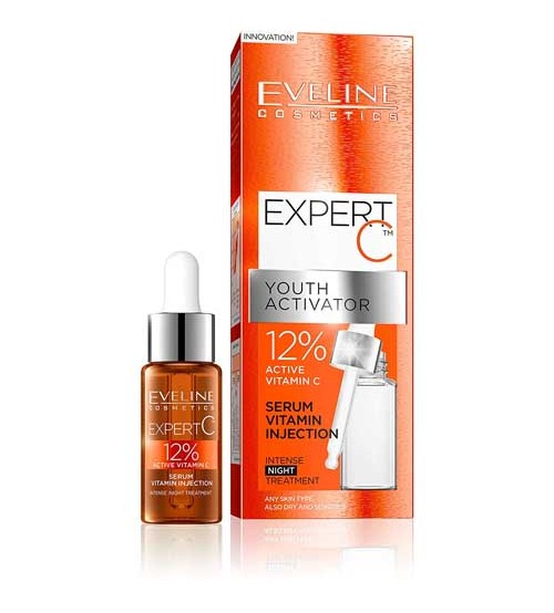 Eveline Cosmetics Expert C Youth Activator Vitamin C Face and Neck Serum 18ml